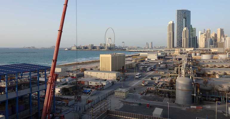 Ya está en marcha la desalinizadora de Jebel Ali en Dubai, un proyecto de Acciona