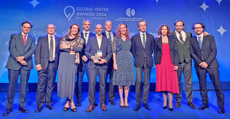 Acciona recibe dos galardones en los premios Global Water Intelligence