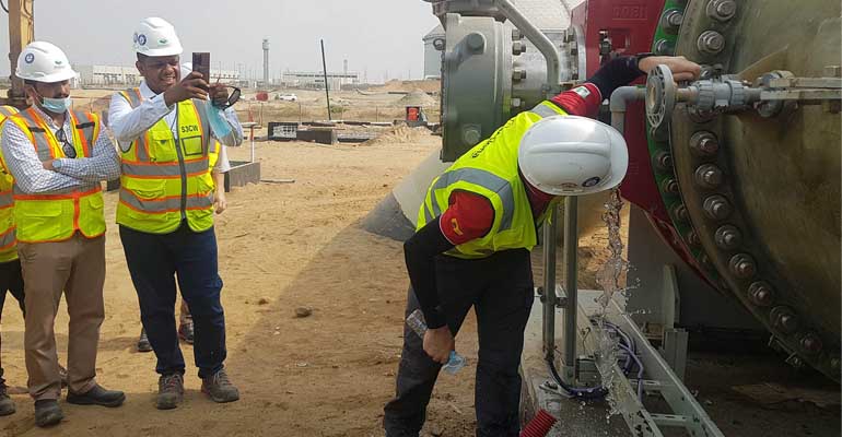 Acciona acelera la construcción de la desalinizadora Shuqaiq 3, en Arabia Saudí, hasta alcanzar la plena producción