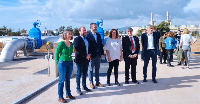 Inauguración de las nuevas infraestructuras hídricas relacionadas con la EDAR Palma II