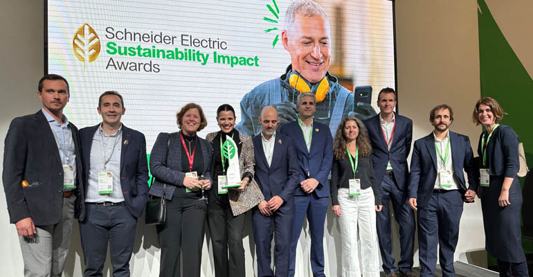 Acciona, reconocida en los Sustainability Impact Awards de Schneider Electric