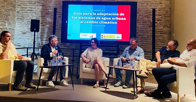 AEOPAS presenta en Sevilla una guía para la adaptación de los sistemas de agua urbana al cambio climático