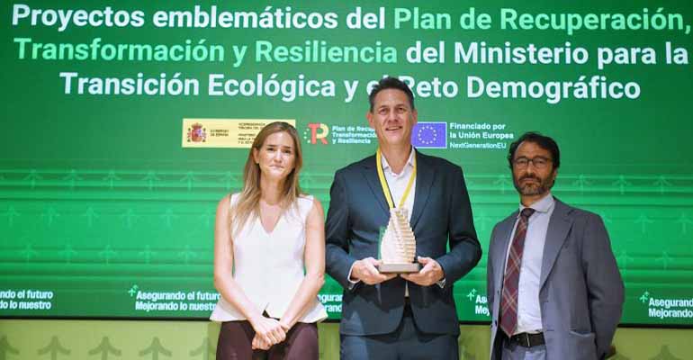 Aguas de Burgos, reconocida por el Miteco por su proyecto de digitalización de la gestión del ciclo del agua