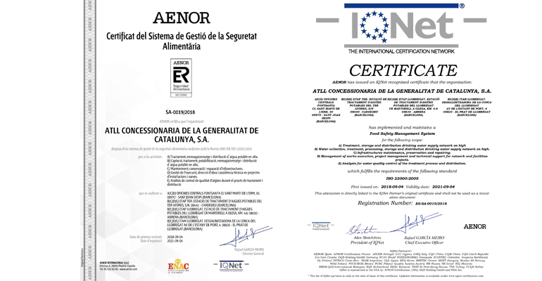 aigues-ter-llobregat-certificado-sistema-seguridad-alimentaria-agua