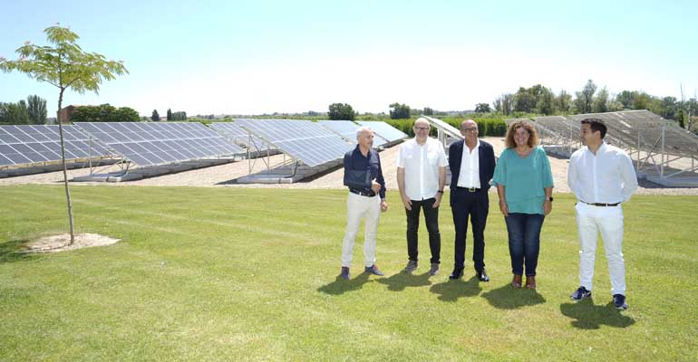 PLacas fotovoltaicas para la EDAR de Lleida que gestiona Aqualia