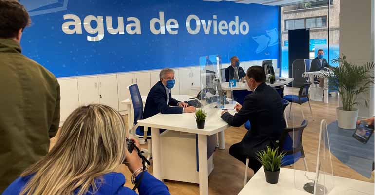 Nueva oficina de Aqualia en Oviedo