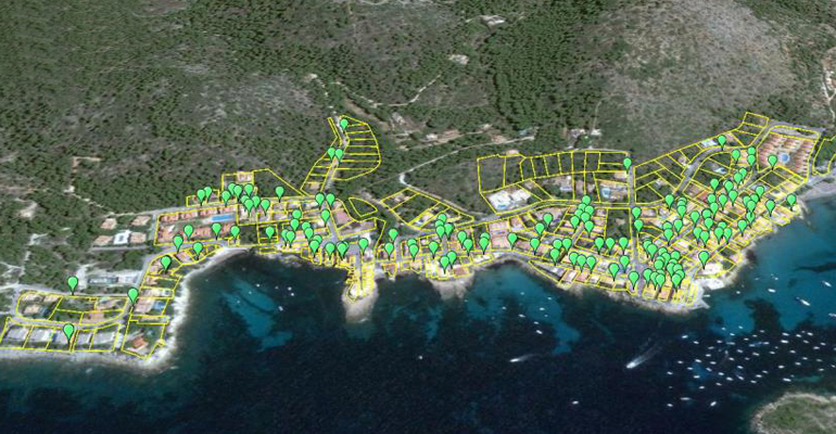 Ejemplo de aplicación del sistema de telelectura LoRaWAN de Arson Metering