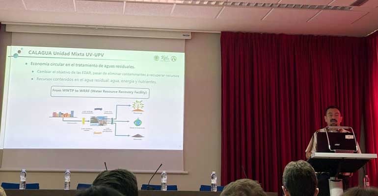 Calagua presenta sus avances para potenciar la recuperación de nutrientes en la EDAR