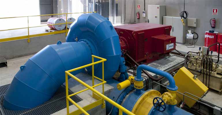 Minicentral eléctrica de Pedrezuela del Canal de Isabel II