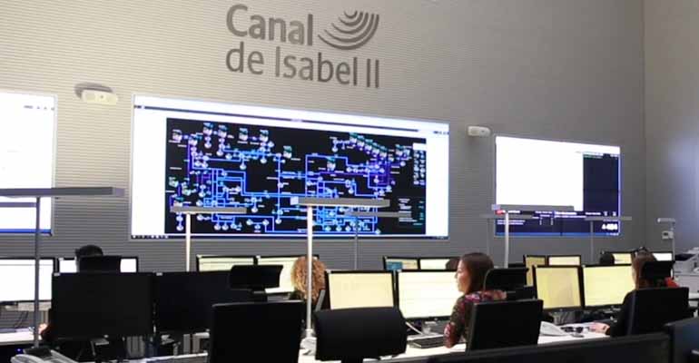 Centro de control del Canal de Isabel II