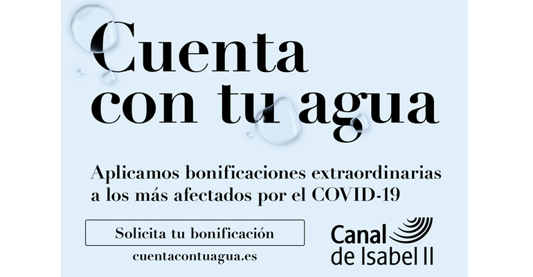 canal-isabel-medidas-ayuda-damnificados-covid-agua