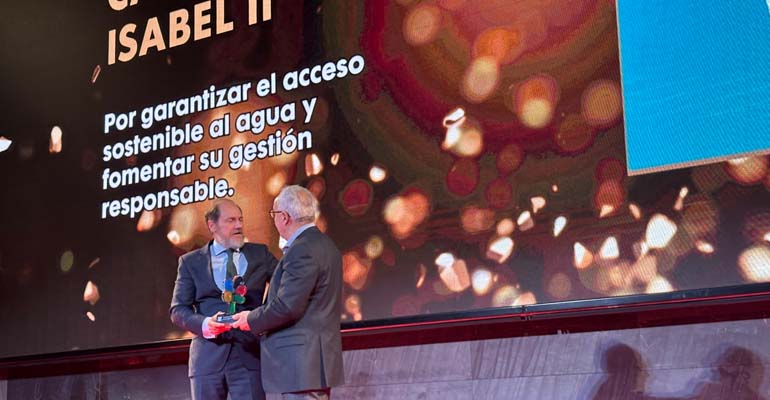 Canal de Isabel II recibe el reconocimiento del COE por su gestión sostenible del agua