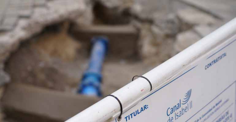 Canal de Isabel II renovará más de 200 kilómetros de tuberías en Madrid capital