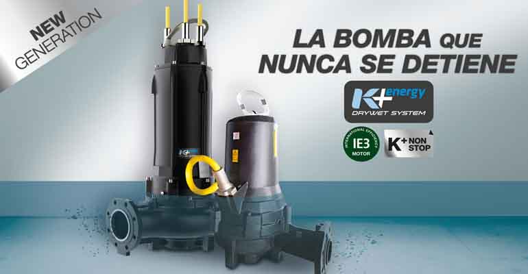 Bombas para aguas residuales K+Energy de Caprari