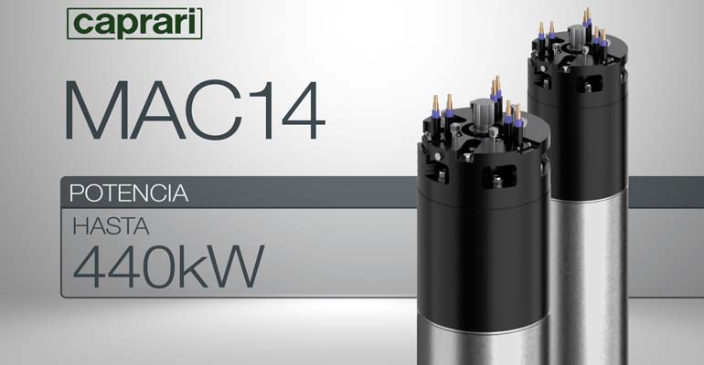 Caprari: Motores sumergibles de hasta 440 kW de potencia