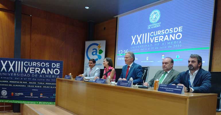 Inauguración del curso de verano de la Cátedra Aqualia en Almería