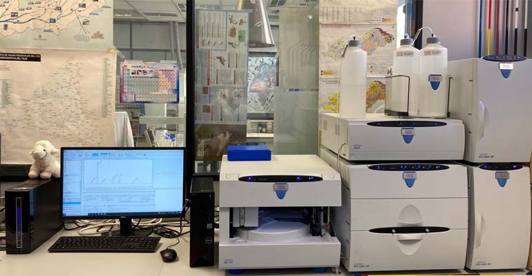 Nuevo equipo de cromatografía iónico del laboratorio de aguas de la Confederación Hidrográfica del Tajo