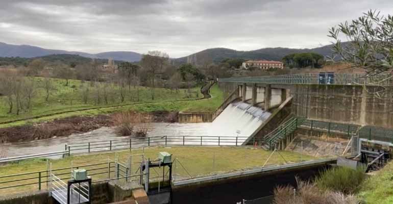 Presa de Aldeanueva en Cácerez