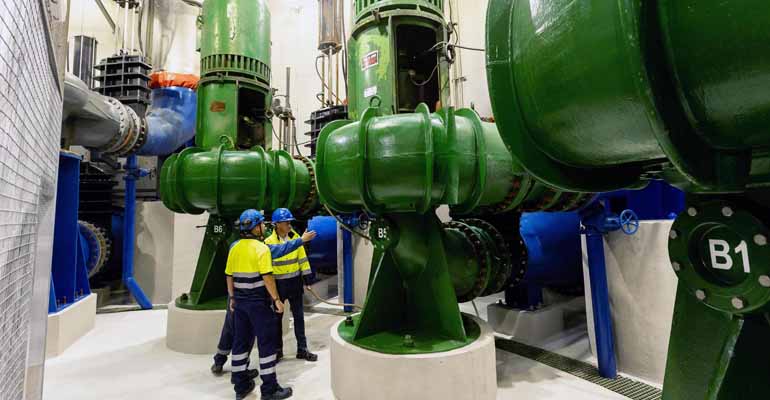 El CABB finaliza la renovación integral del bombeo de entrada a la EDAR Galindo