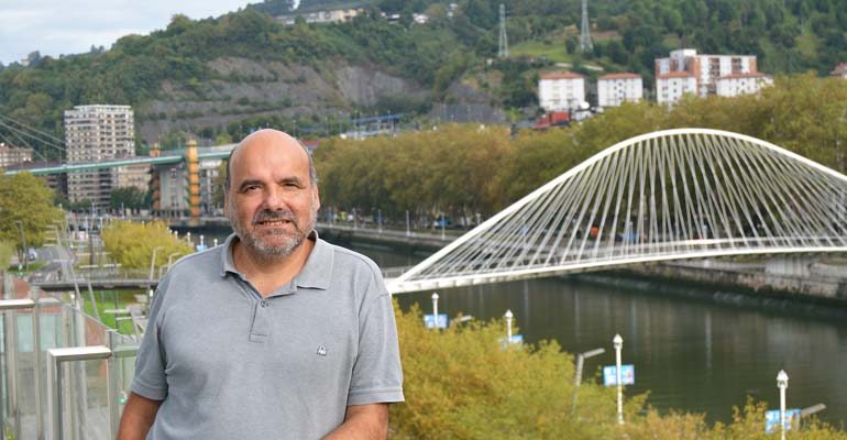 Juan Luis Mozo, subdirector de Redes Municipales del Consorcio de Aguas Bilbao Bizkaia