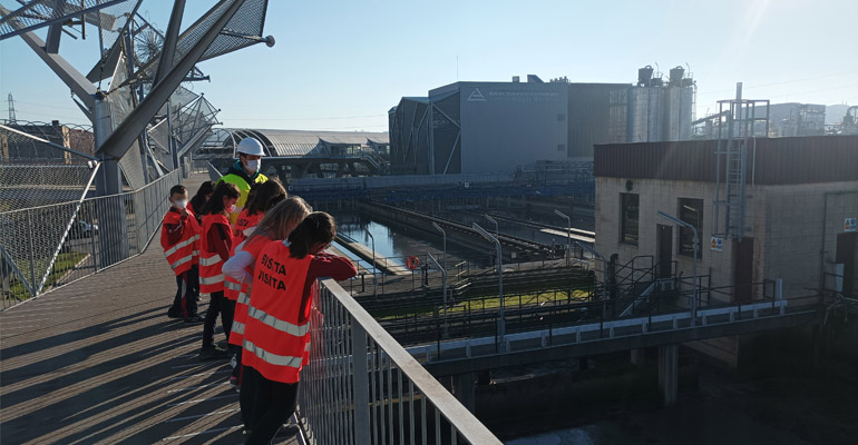 El Consorcio de Aguas Bilbao Bizkaia pone en marcha un renovado programa de visitas gratuitas a sus instalaciones de abastecimiento y saneamiento