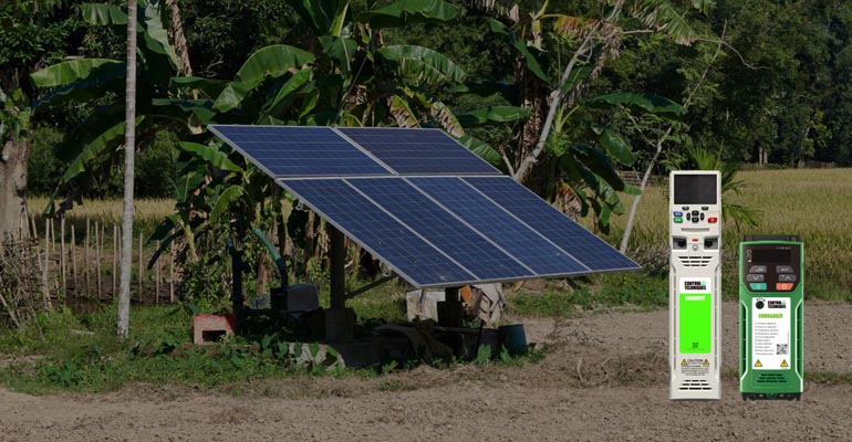 Control Techniques: Solución de bombeo solar