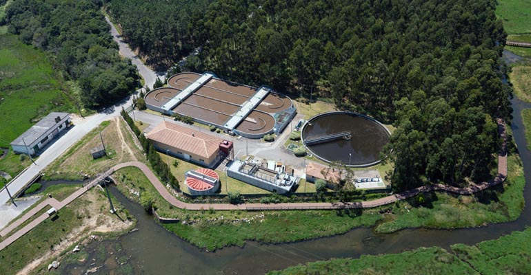 EDAR de Pobra do Caramiñal, en Galicia, que está optimizando DAM