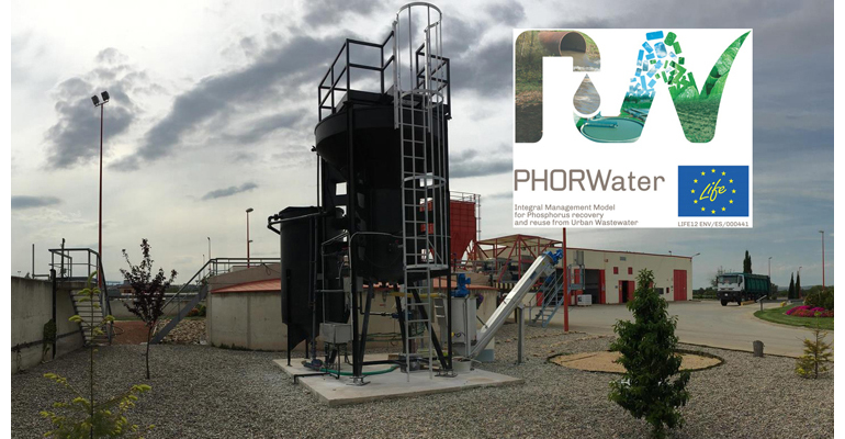 DAM desarrolla el proyecto Phorwater de economía circular en EDAR