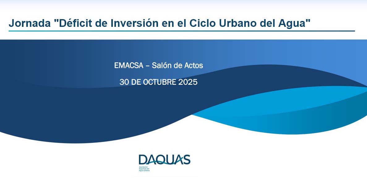 DAQUAS celebra en Córdoba una jornada sobre el déficit de inversión en el ciclo urbano del agua