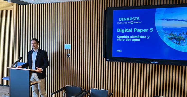 Dinapsis presenta su quinto Digital Paper sobre cambio climático y ciclo del agua