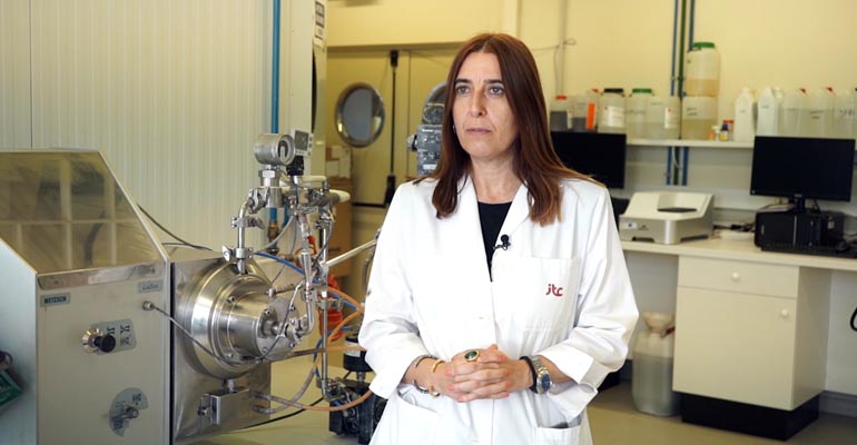 Alicia Andreu, investigadora del proyecto CASwaterLAB