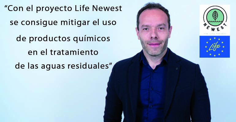 Sergio Lloret, responsable técnico del proyecto Life Newest