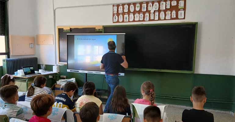 Facsa potencia la educación hídrica en las aulas extremeñas