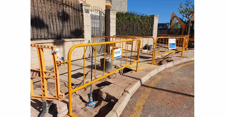 El Ayuntamiento de La Vilavella ha adjudicado a Facsa las obras de la renovación de la red de distribución de agua potable en la calle Luis Mendoza García