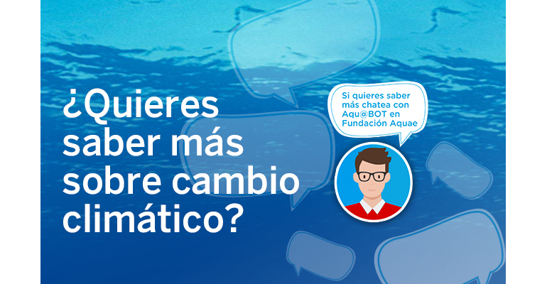 fundacion-aquae-aquabot-aplicacion-inteligencia-artificial especializada-cambio-climatico