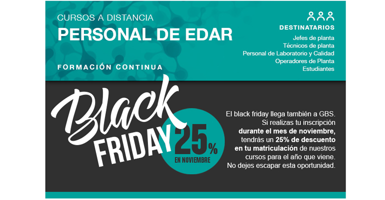 gbs-cursos-formacion-promocion-black-friday-depuracion-bioindicacion