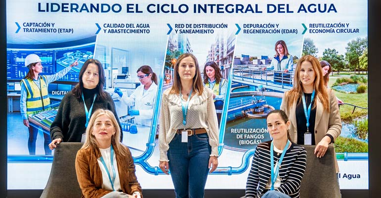 El liderazgo femenino en Global Omnium mantiene el agua en movimiento