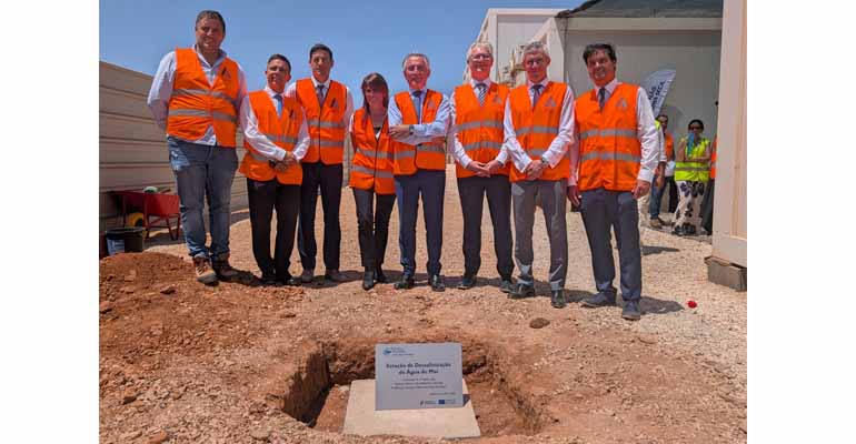GS Inima, presente en el acto de la primera piedra de la desaladora de Águas do Algarve