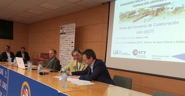 IBSTT, UAX y FUAX colaborarán en proyectos de investigación