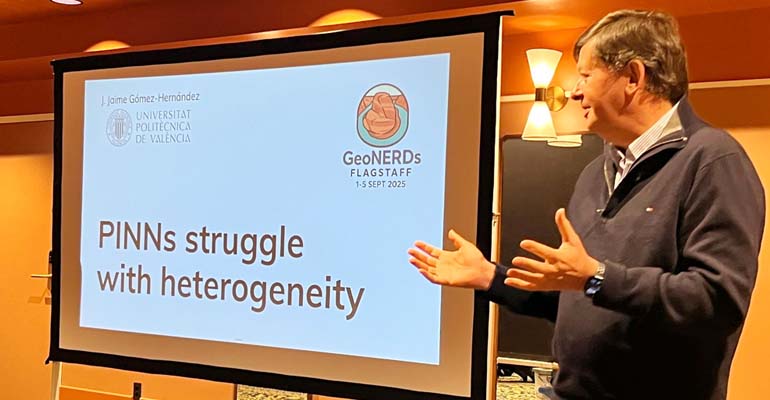 El IIAMA-UPV refuerza su proyección internacional en un congreso de hidrología en los Estados Unidos
