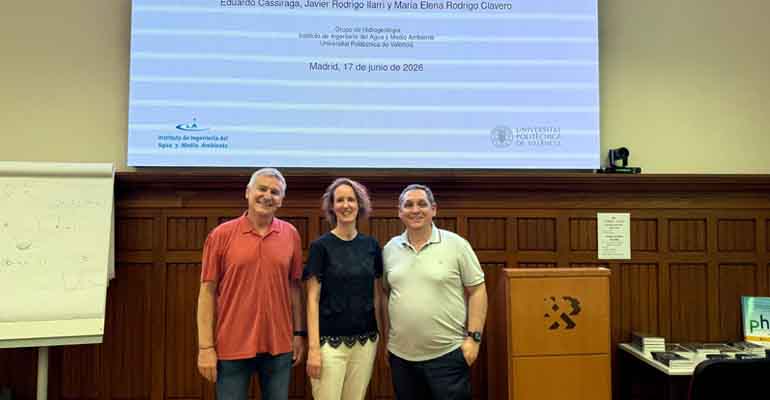 Investigadores del IIAMA forman a técnicos de organismos de cuenca en herramientas avanzadas para la gestión de las aguas subterráneas