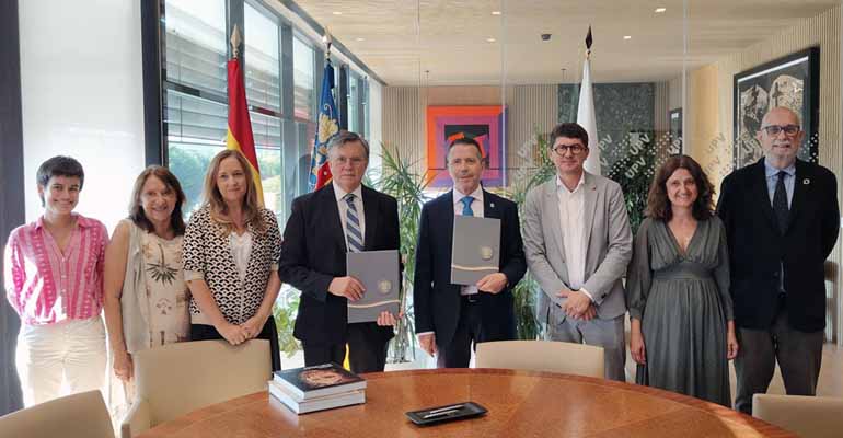 IIAMA-UPV e IICA firman un acuerdo marco para fortalecer la cooperación en gestión del agua, acción climática y desarrollo sostenible