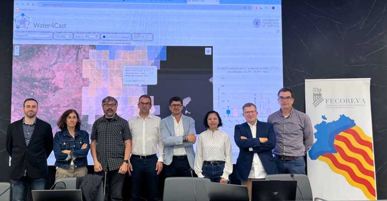 El proyecto Water4Cast, incluido en un anuario agrario por su contribución a la gestión hídrica sostenible