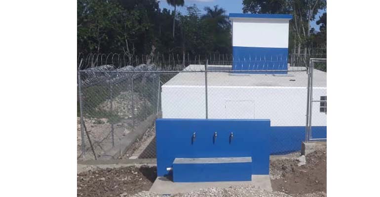 Incatema finaliza el sistema de agua potable de L´Azile (Haití) dando acceso a agua de calidad a más de 30.000 personas