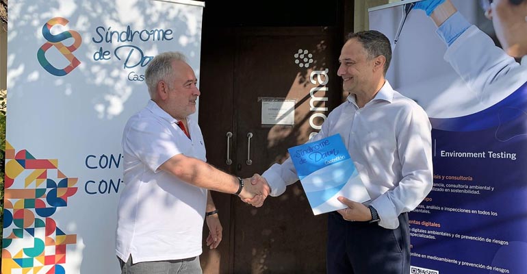 Acuerdo Eurofins Iproma Fundación Síndrome de Down Castellón para proteger el medio ambiente