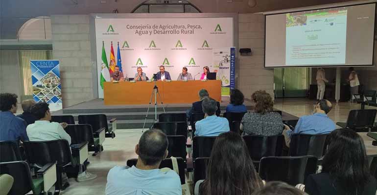 La Junta de Andalucía potencia el uso de agua regenerada para agricultura a través del proyecto europeo I-ReWater
