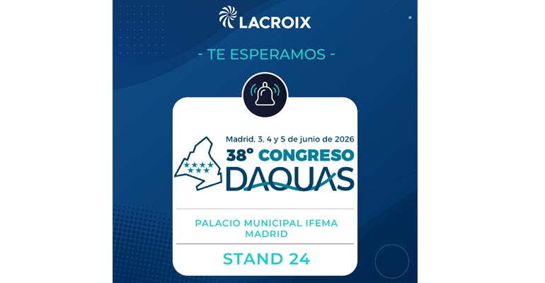 Lacroix presenta sus últimas innovaciones en el Congreso DAQUAS de Madrid