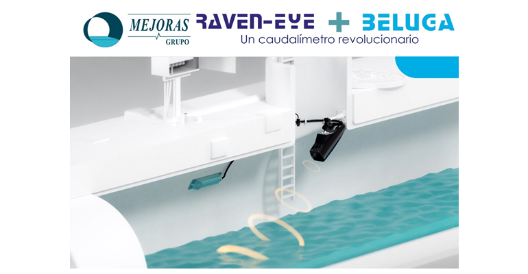 Caudalímetro híbrido Raven-Eye + Beluga de Mejoras Energéticas