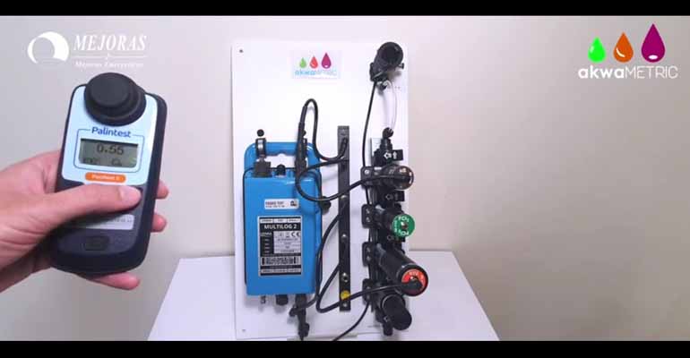 Imagen del vídeo de Mejoras Energéticas sobre calibración del sensor cloro de Akwametric