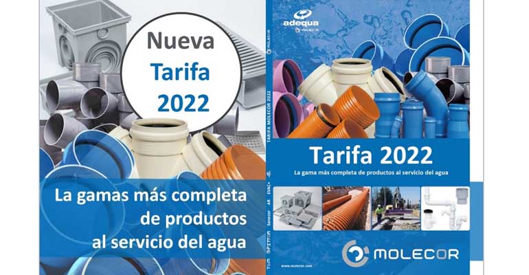 Tarifa 2022 de Molecor